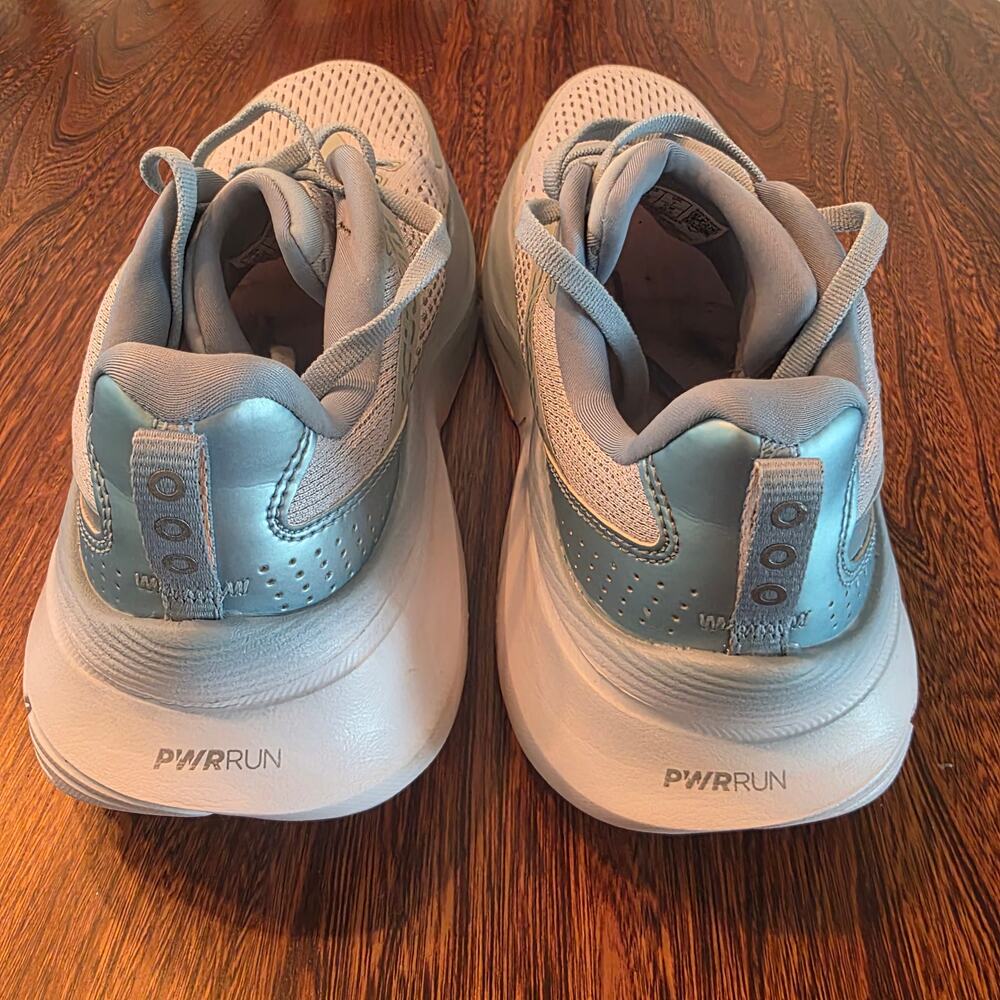 Saucony Guide 17 Running Athletic Shoes Cloud Size 9 No Insoles Grey Blue white - Picture 3 of 7